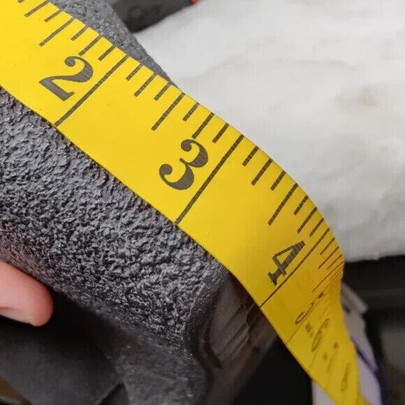 Cole Haan Black Suede Wedge mid calf Booties Size 11 - Picture 7 of 8